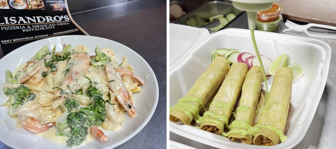 Lisandro's pizza and mexican grill Menu